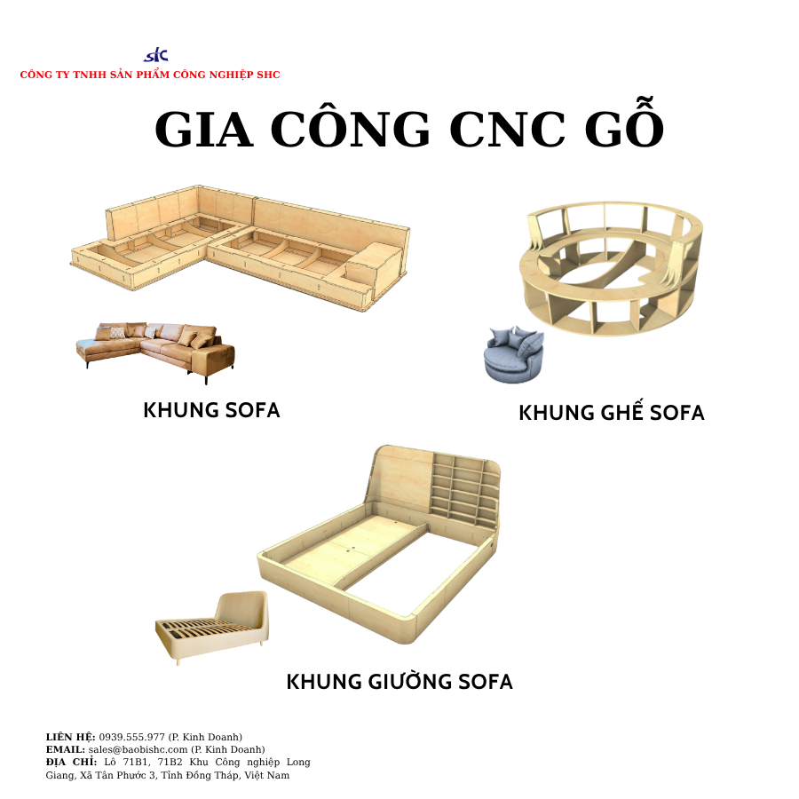 CNC wood processing