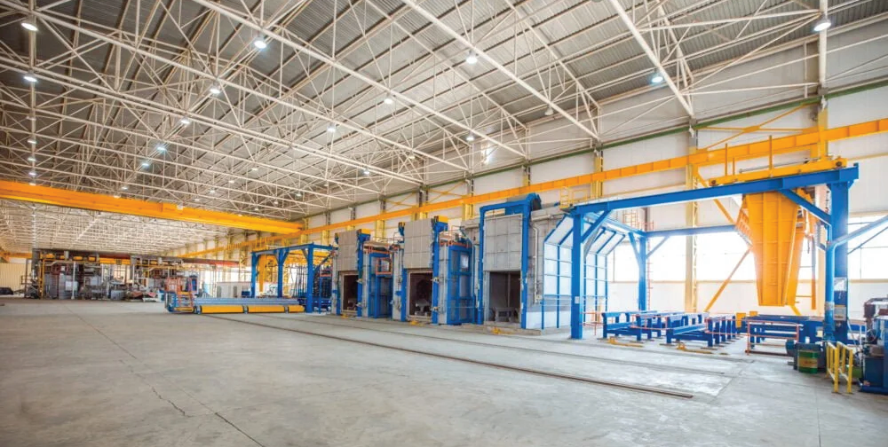 Factory 1: 6,000 m²