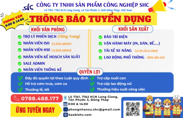 BẢN TIN TUYỂN DỤNG THÁNG 3.2026