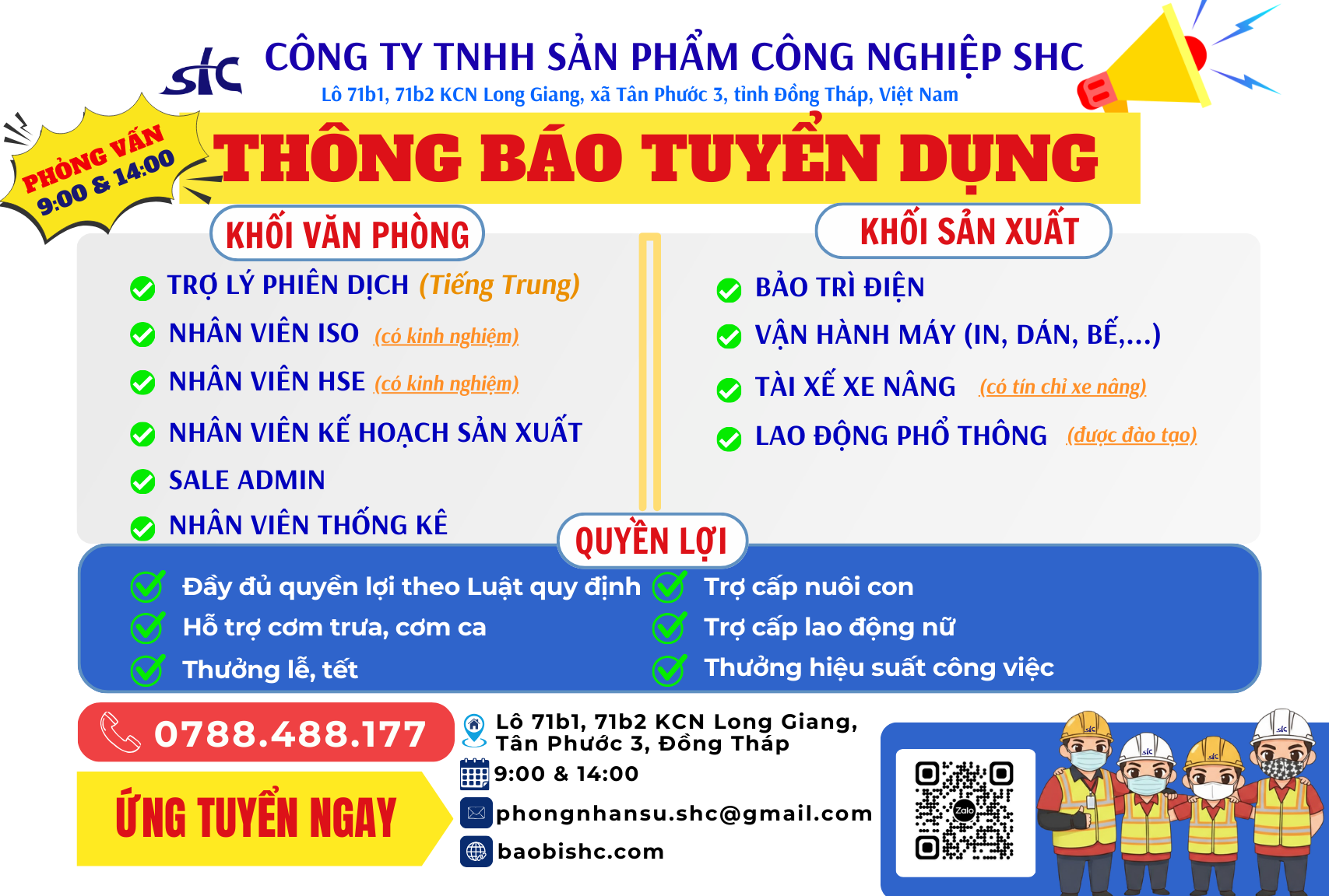 BẢN TIN TUYỂN DỤNG THÁNG 3.2026