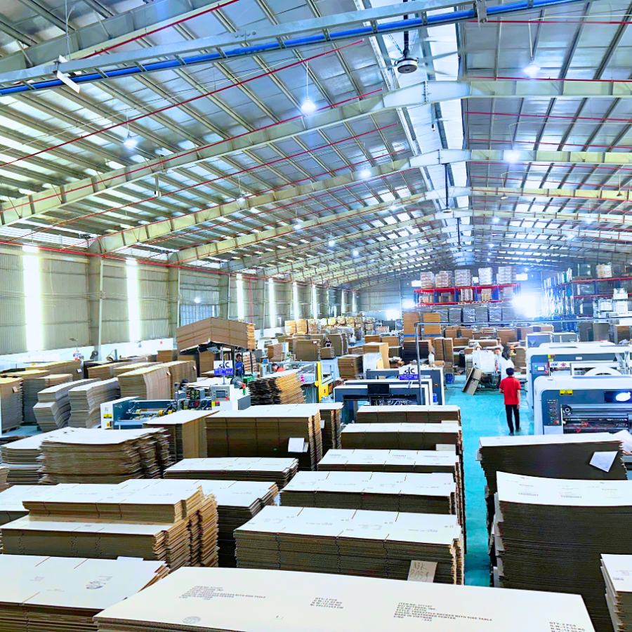 Xưởng 1: 6.000 m²