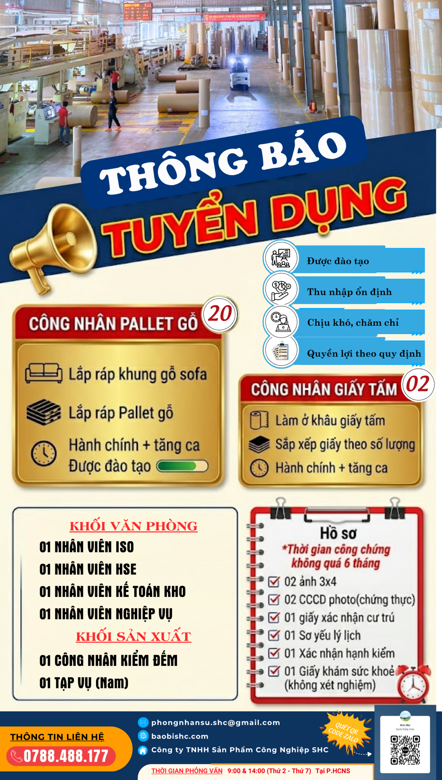 THÔNG TIN TUYỂN DỤNG THÁNG 06.2026